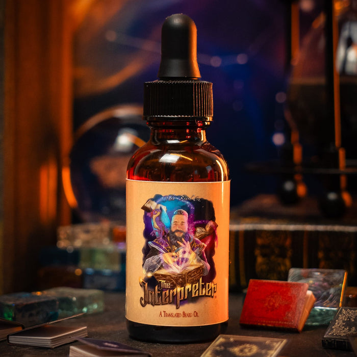The Interpreter - Beard Oil - Warm Amber Resin, Crisp Grapefruit, Dusky Lavender