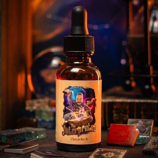 The Interpreter - Beard Oil - Warm Amber Resin, Crisp Grapefruit, Dusky Lavender