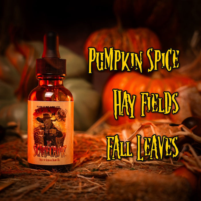 The Scarecrow - Beard Oil - Warm Pumpkin Spice, Withered Hay Fields, and Fall Leaves