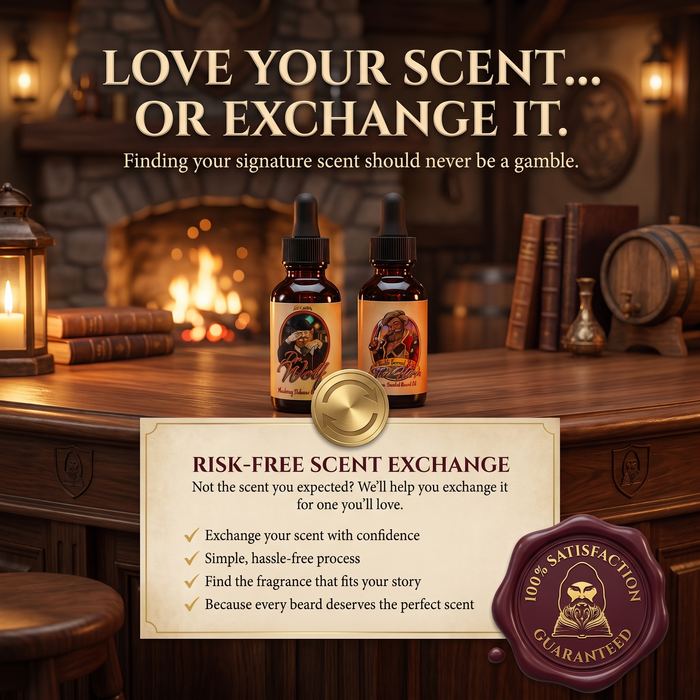 The Scarecrow - Beard Oil - Warm Pumpkin Spice, Withered Hay Fields, and Fall Leaves