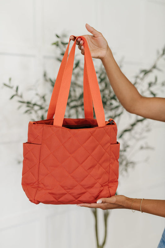There She Goes Bag in Tomato