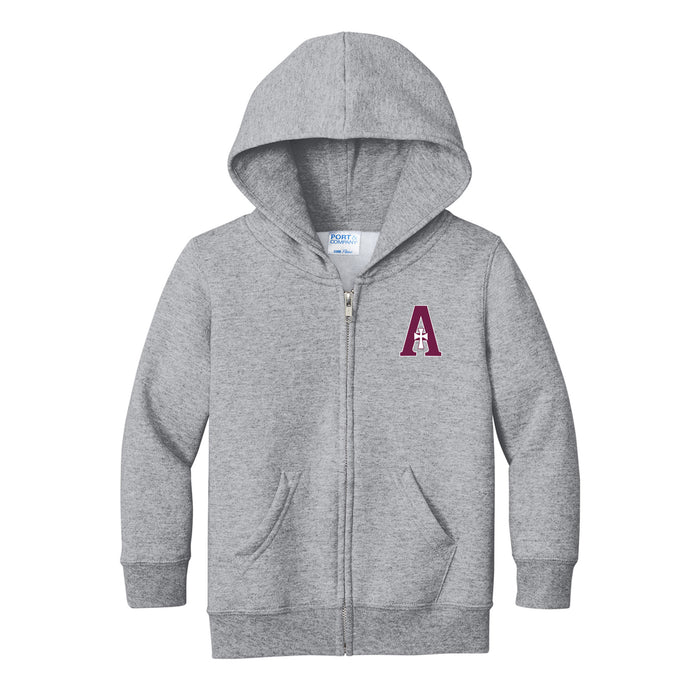 Toddler Full Zip Hoodie - Grey