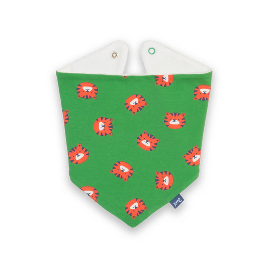 Top Tiger Bandana Bib