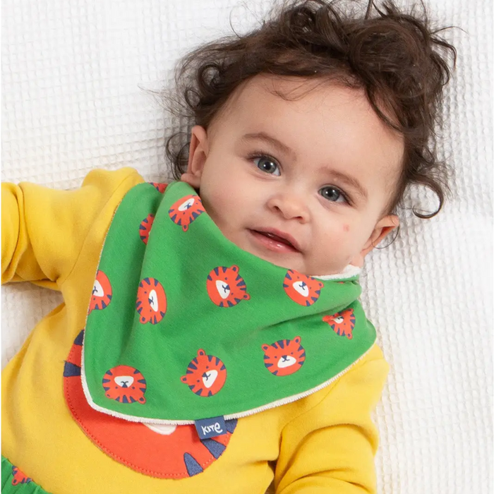 Top Tiger Bandana Bib