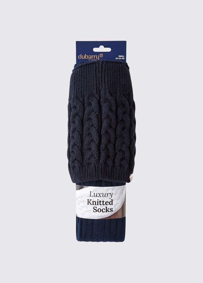 Trinity Ladies Socks - Navy