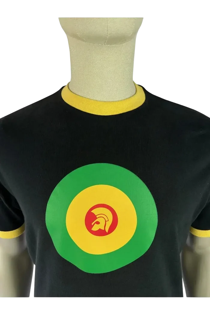 TROJAN target ringer TEE, black