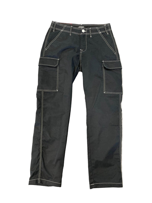 True Religion Pants Pocket Logo "Black/White"