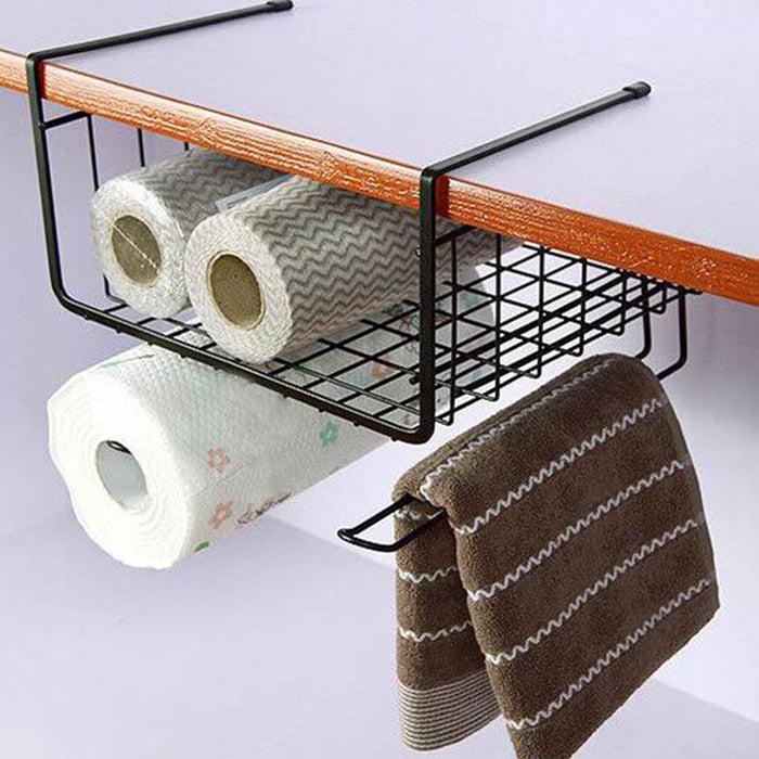 Under Shelf Storage Cabinet Basket