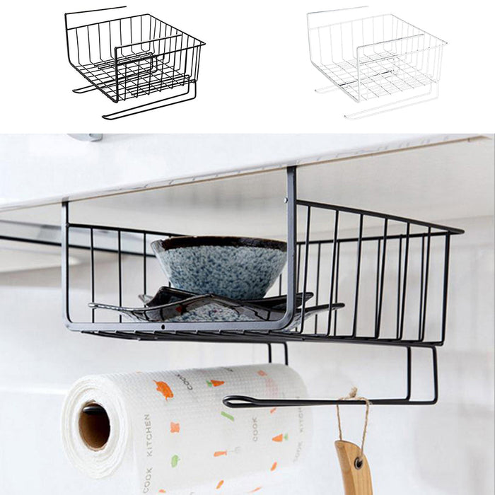 Under Shelf Storage Cabinet Basket