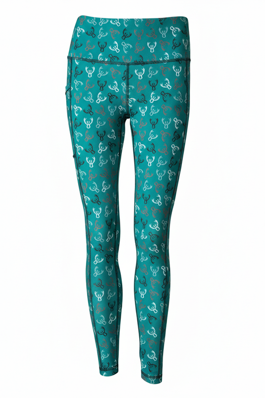 Antler leggings - front view