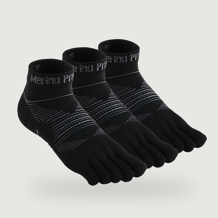 Unisex Merino Ankle Toe Socks