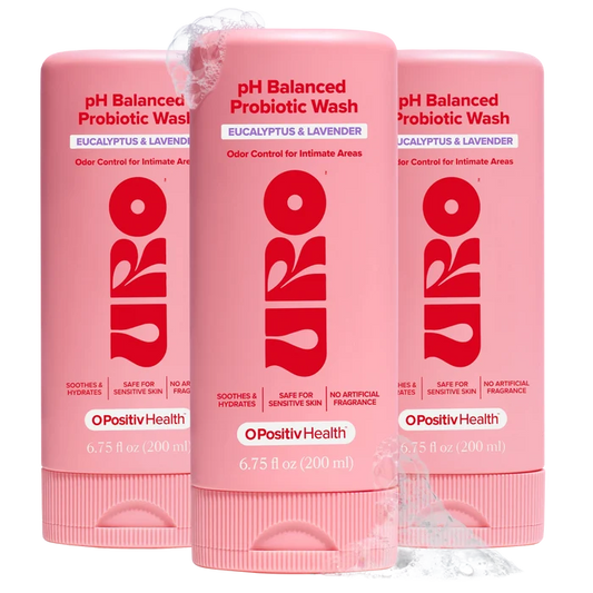 URO - pH Balanced Probiotic Wash 3 Bottle Subscription