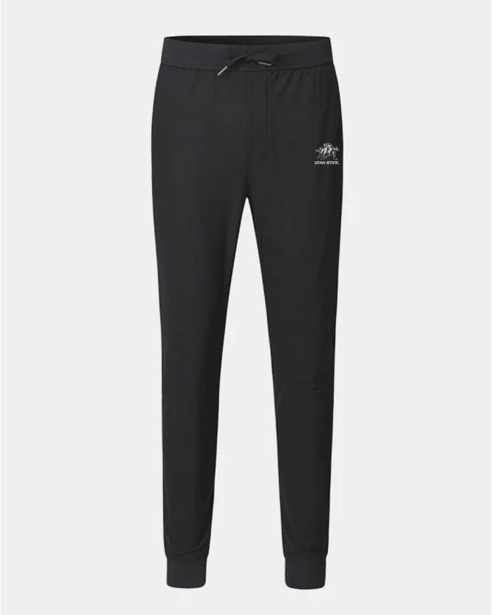 USU Peak Black Joggers