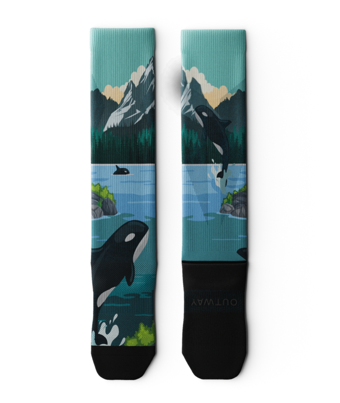 Vancouver Athletic Knee High Compression Socks