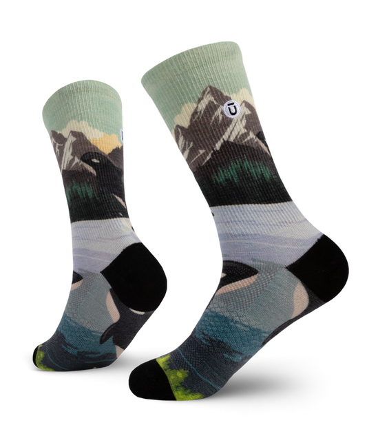 Vancouver Merino Wool Lite Crew Socks