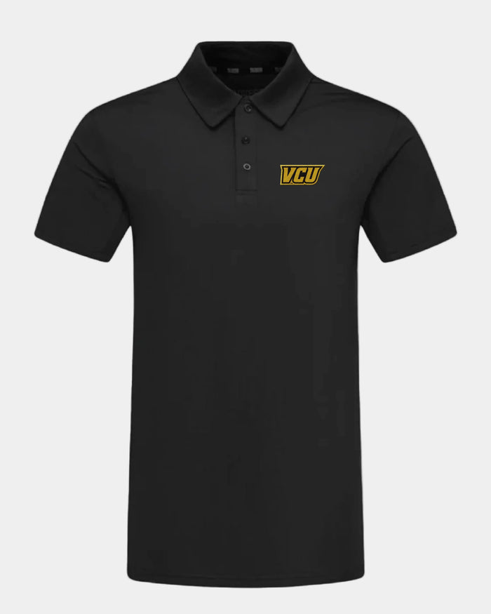 VCU Crest 2.0 Polo Black