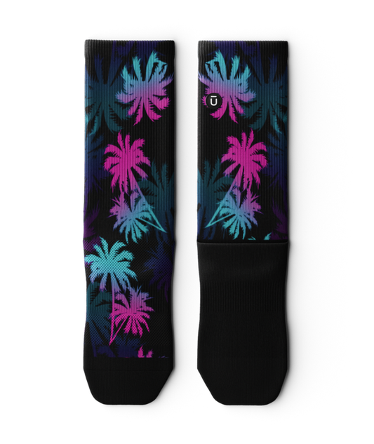 Vivid Athletic Crew Socks
