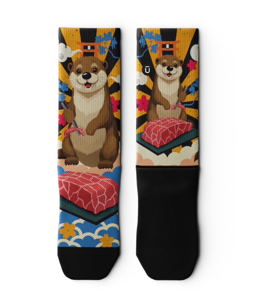 Wagyu Waddle Athletic Crew Socks