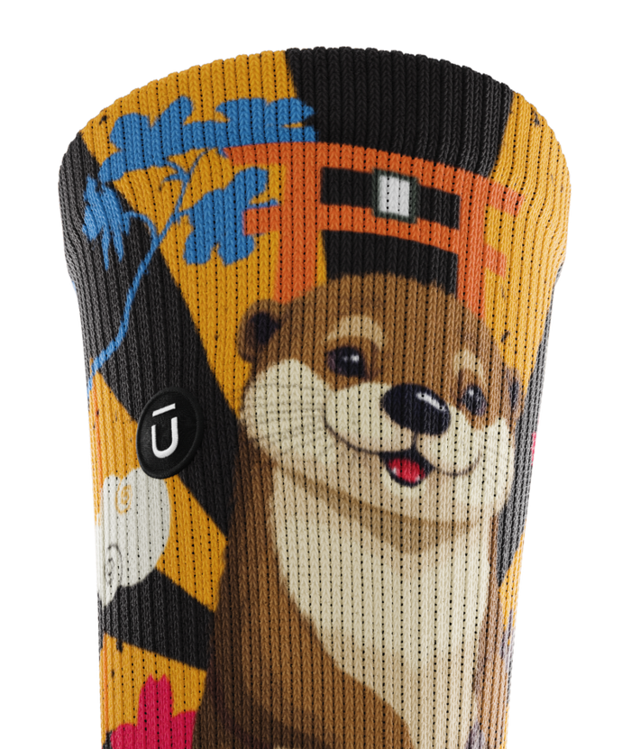Wagyu Waddle Athletic Crew Socks