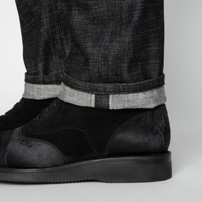 Weird Guy - 1954 Godzilla Selvedge - Black by Naked & Famous Denim