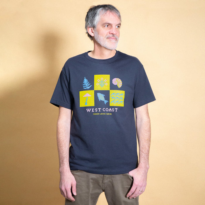 West Coast Cross Stitch Unisex Shirt