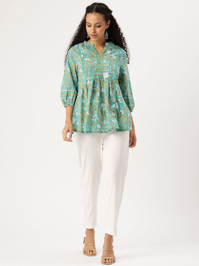 White Solid Stretch Pencil Pant