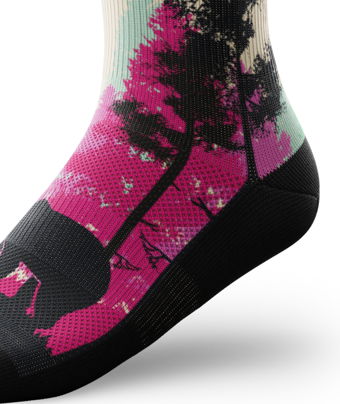 Wild Spectrum Athletic Quarter Socks
