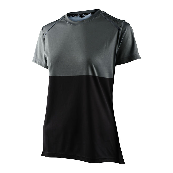 Womens Lilium SS Jersey Block Green / Black