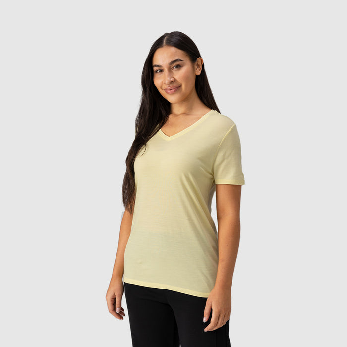 Women's Merino 200g V-Neck T-Shirt