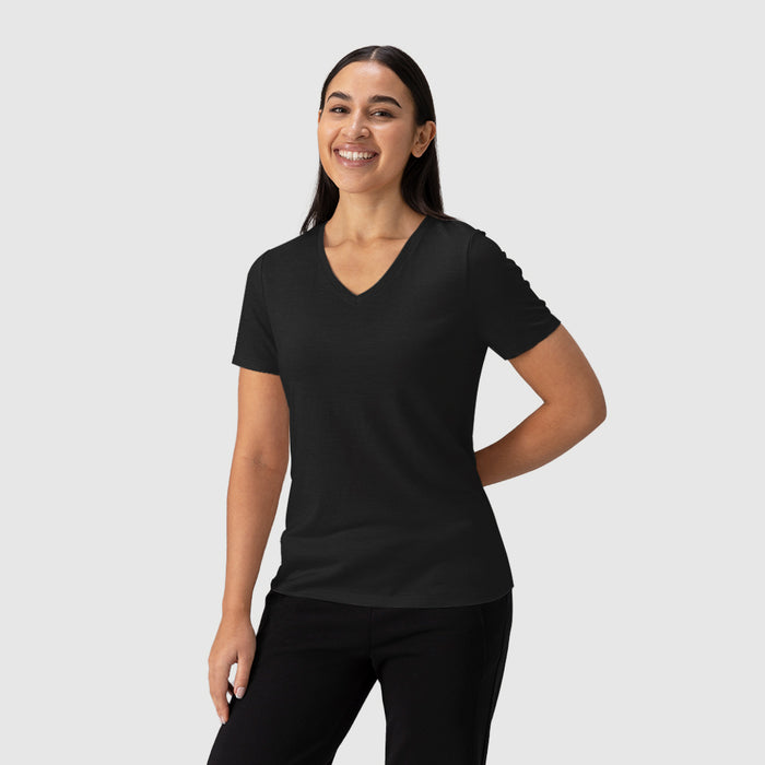 Women's Merino 200g V-Neck T-Shirt