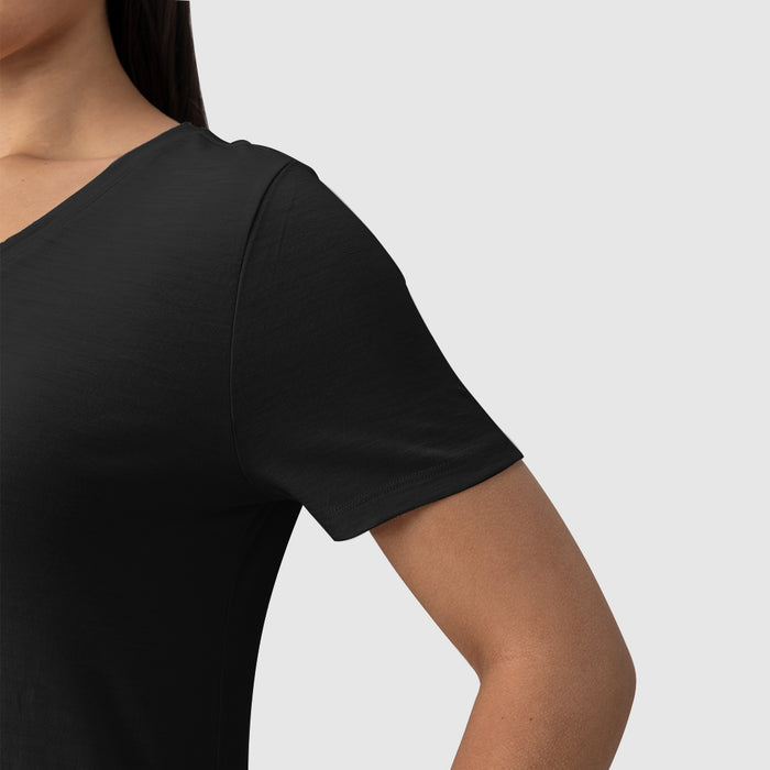 Women's Merino 200g V-Neck T-Shirt