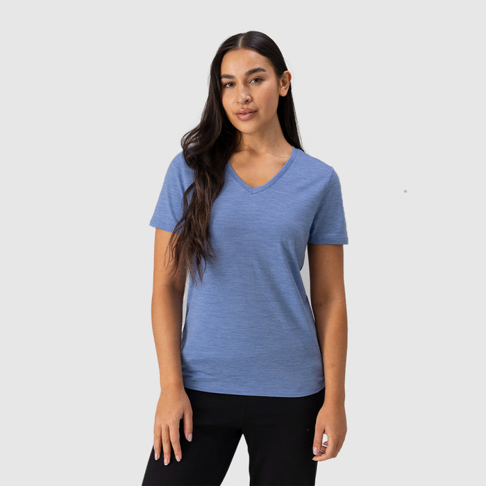 Women's Merino 200g V-Neck T-Shirt