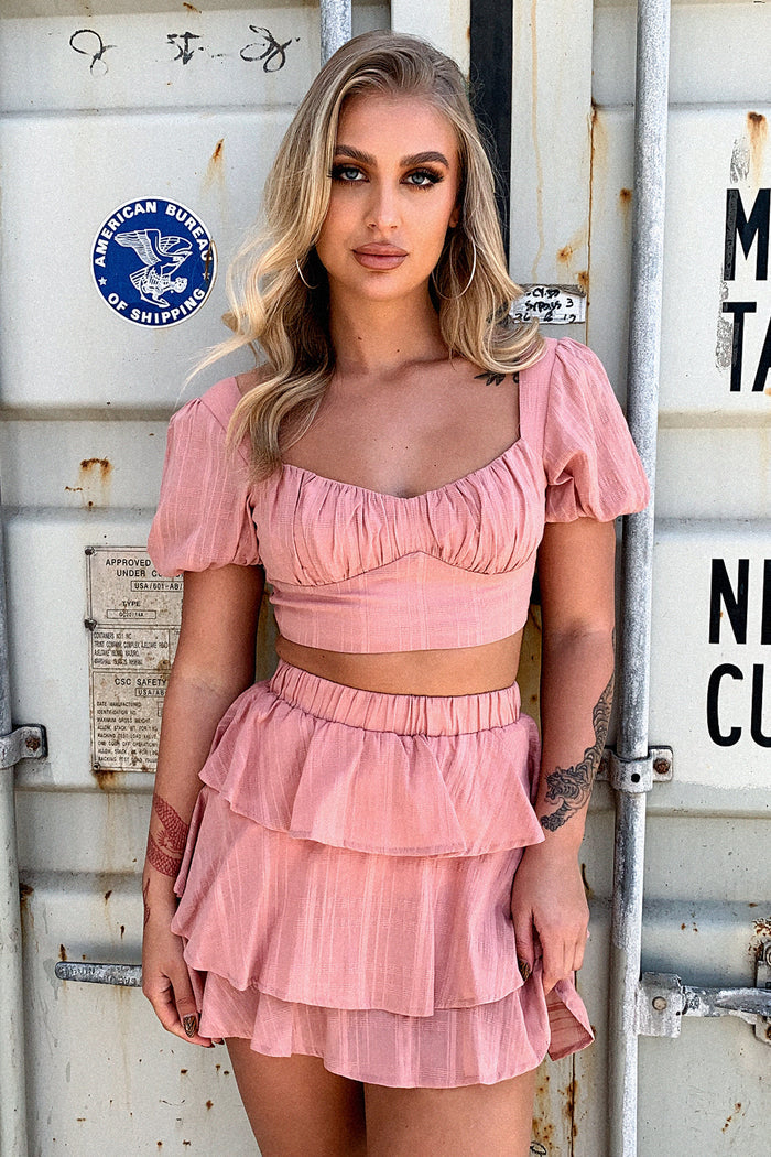 Zayn Skirt - Blush