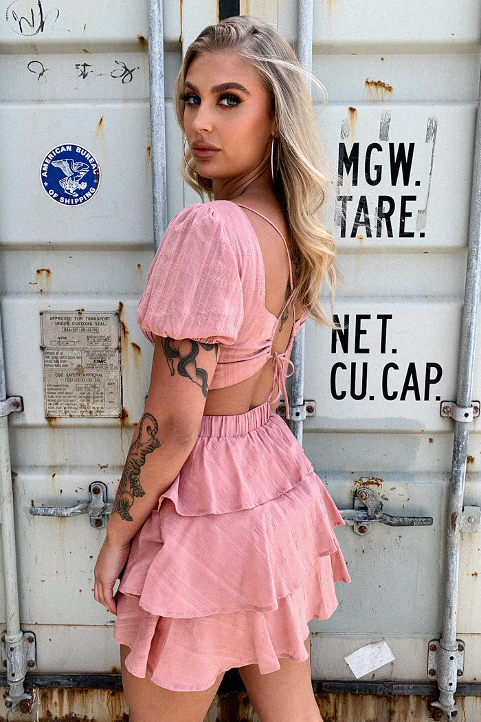 Zayn Skirt - Blush