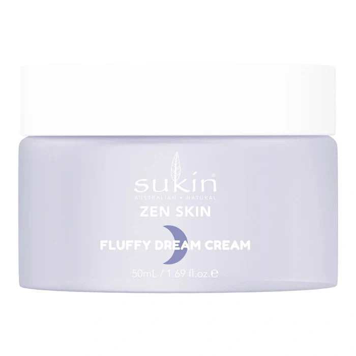 Sukin Fluffy Dream Cream packaging on a white background