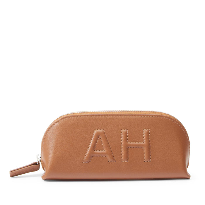 Zip Sunglass Case Cognac