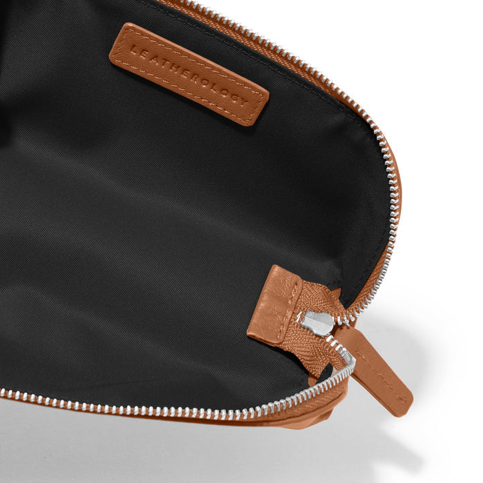 Zip Sunglass Case Cognac